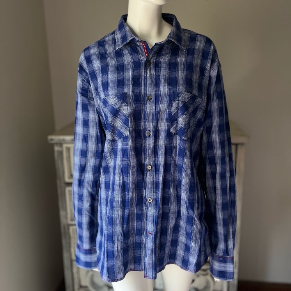 Italia Blue Flannel